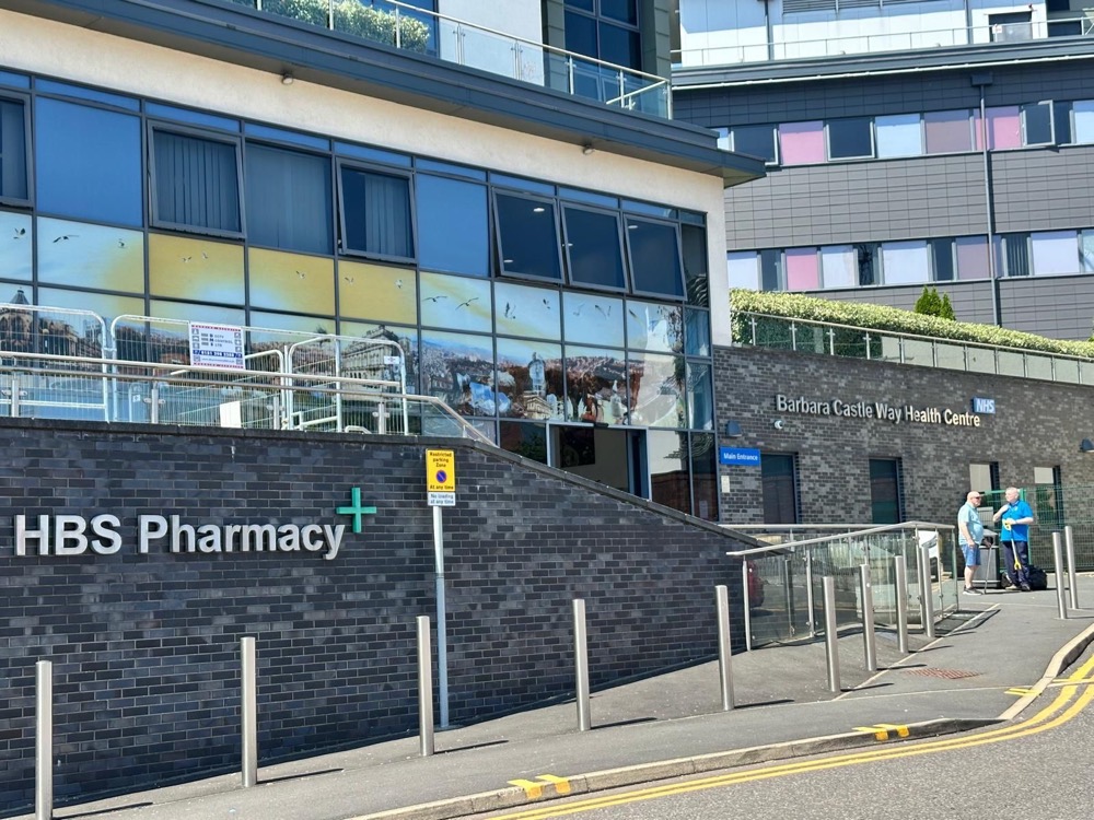 Barbara Castle Way Health Centre, an Eric Wright project secured by DMS